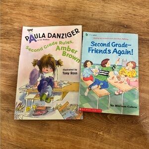 Second grade rules and Second Grade Friends Again Book Bundle​​​​